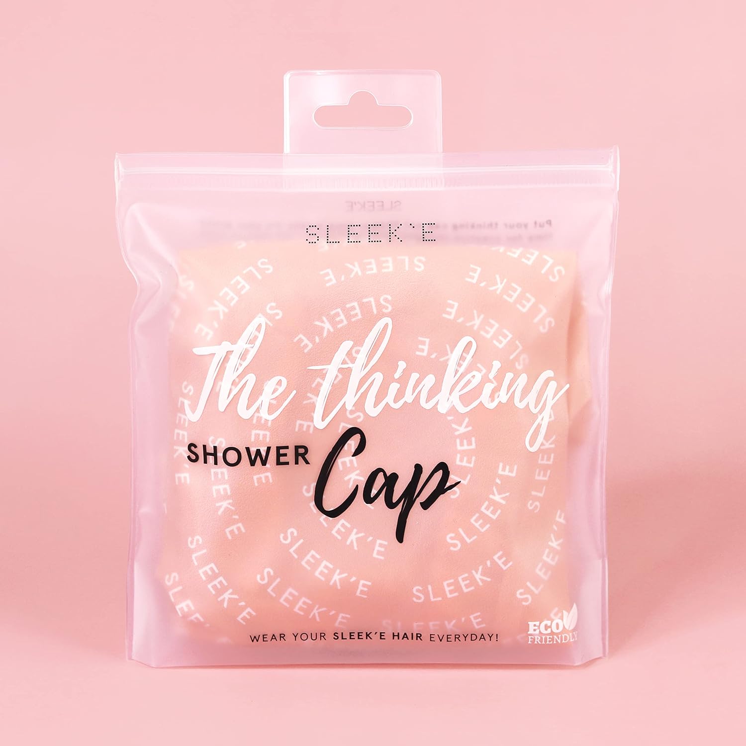 THINKING CAP - SHOWER CAP (Pink Logo)