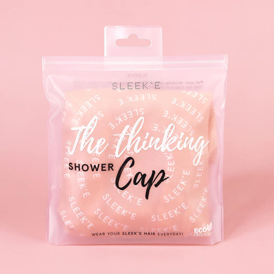 THINKING CAP - SHOWER CAP (Pink Logo)
